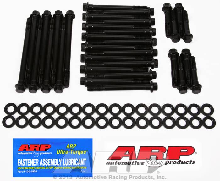 ARP - ARP1353610 -ARP Head Bolt Kit- Chevy Big Block With Edelbrock # 60409, 60429, 60479, 60499, 60559 Aluminum Heads- High Performance Series - 6 Point Head