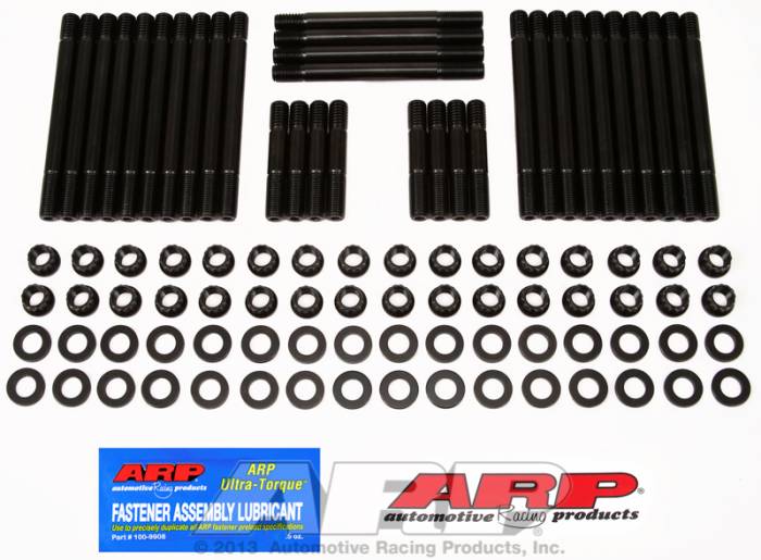ARP - ARP2354201 - ARP Head Stud Kit- Chevy Big Block - Cast Iron Oem Heads, Oem Aluminum, Early Bowtie - 12 Point Nuts