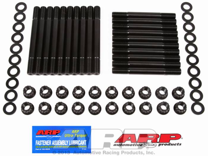 ARP - ARP1554203 - ARP Head Stud Kit- Ford Big Block-  429-460 And New 429Cj Svo Aluminum # 6049-A, 429 Also Edelbrock Heads- 12 Point Nuts