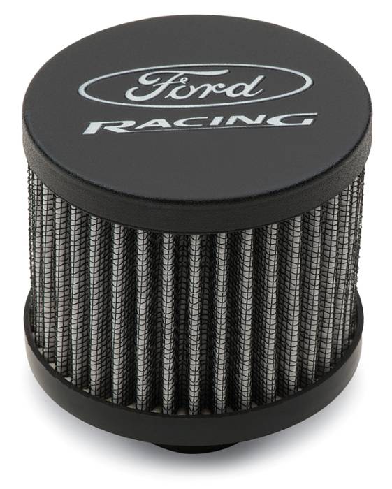 Proform - Proform Parts 302-234 - Ford Racing Air Breather Cap w/Filter, Push-In, Black Crinkle