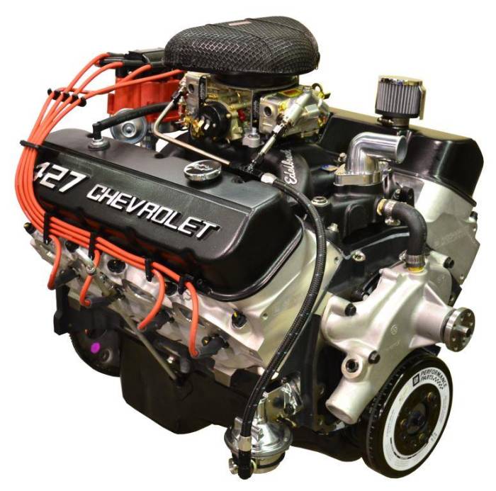 PACE Performance - Big Block Crate Engine by Pace Performance Prepped & Primed ZZ427 480 HP Black Finish with Moroso Oil Pan GMP-19331572-2X