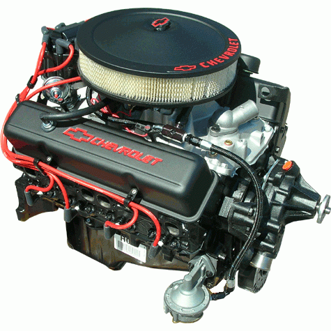 PACE Performance - GMP-TK6290HP-2 - Pace SBC 350 290HP Black Finish Turnkey Engine with TKX 5 Speed Transmission Package