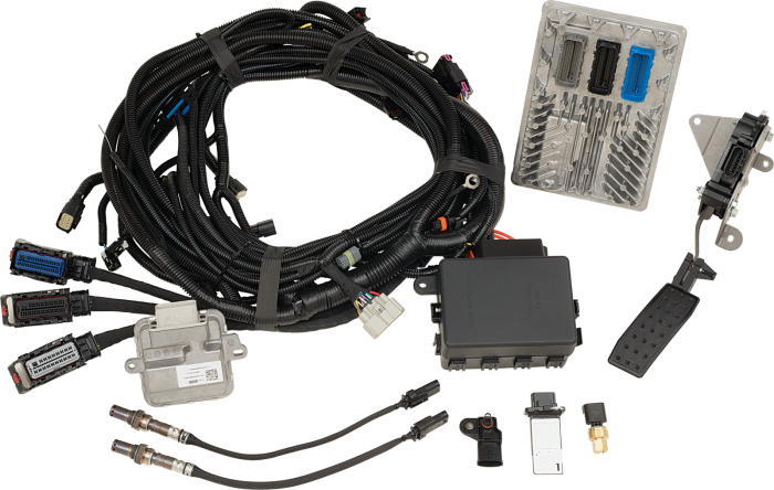 Chevrolet Performance Parts - 19418585 - CPP LT1 Controller Kit for (Analog FPS) Engine - Contains Pre-Programmed ECU, Harness, Sensors