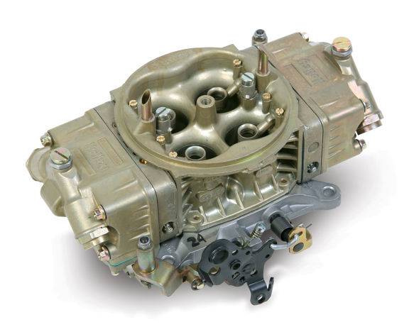 Holley - HLY0-80535-1 - Holley Performance 750CFM Race Carburetor, Mechanical Secondary, Calibrated for Methanol, Gold Dichromate Finish