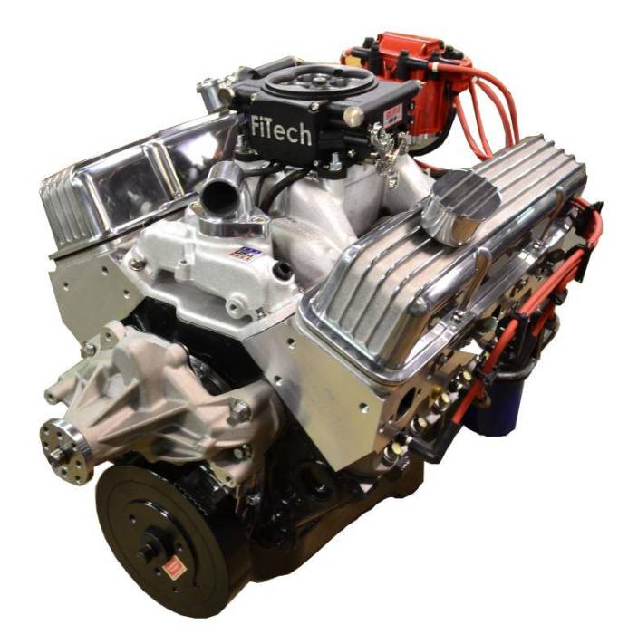 PACE Performance - Small Block Crate Engine by Pace Performance Fuel Injected 383/430HP with Polished Trim BP38313CT1-3FX