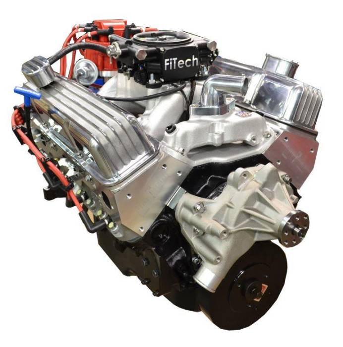 PACE Performance - SBC 383/430HP EFI Polished Trim Crate Engine with Tremec T56 6 Speed Trans Combo Pace Performance GMP-T56BP383-3F