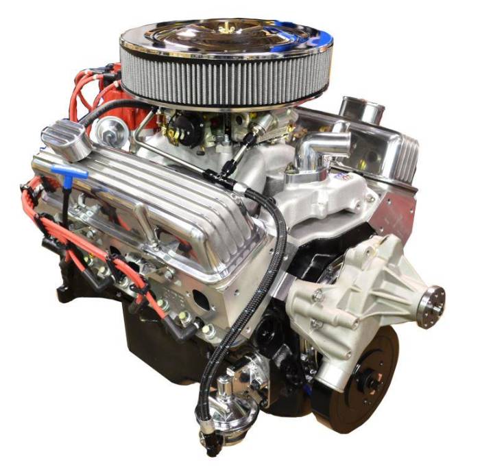 PACE Performance - SBC 383/430HP Polished Trim Crate Engine with Tremec TKX 5 Speed Trans Combo Pace Performance GMP-TK6BP383-3