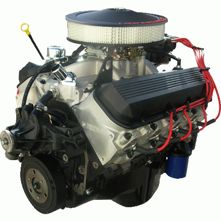 PACE Performance - BBC ZZ454 469HP Fully Assembled Deluxe Crate Engine with T56 6 Speed Transmission Package Pace Performance GMP-T56ZZ454