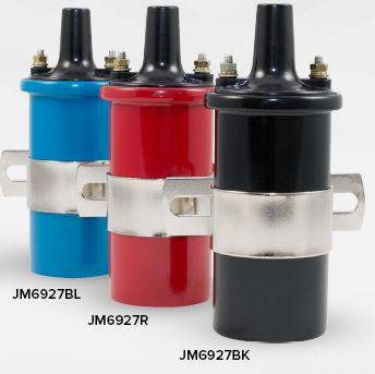 Top Street Performance - TSP-JM6927R Performance Ignition Coil, Female socket - Red