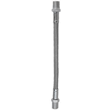 Fragola - FRA300012 -  Fragola P.T.F.E. Braided Stainless Steel Hose Assembly (no covering) , - 3,  1/8 MPT X 1/8 MPT, 12" Length