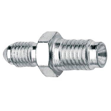 Fragola - FRA650310 -  Fragola Brake Fitting,  Male -3 AN to Male 10mm,1.0 Bubble Flare, SteeL -  Zinc Plated