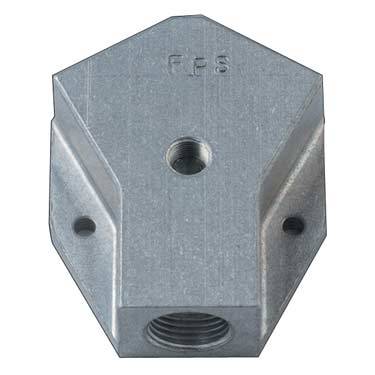Fragola - FRA482450 -  "Y" Fuel Block, 1/2 FPT all Ports