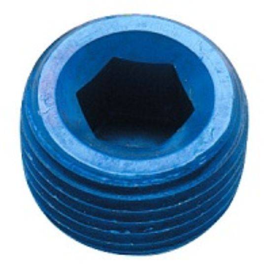 Fragola - FRA493201 -  Fragola Internal Pipe Plug, Blue,1/16" NPT