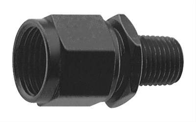 Fragola - FRA499310-BL - Fragola AN Swivel To Male Pipe Adapter,10AN To 1/2" NPT,Black