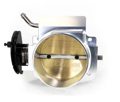 Top Street Performance - TSP-81042 - Top Street Performance Hi Flow EFI LS Billet 92mm Throttle Body with cable drive