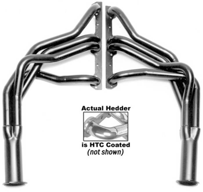 Hedman Hedders - Hedman Hedders Standard Duty Htc Coated Headers 69066