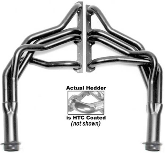 Hedman Hedders - Hedman Hedders Standard Duty Htc Coated Headers 66067