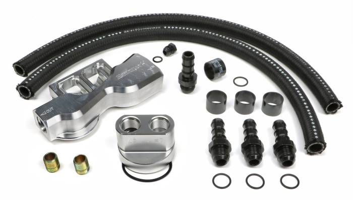 Hamburger’s Performance - Trans-Dapt Performance Products Dual Oil Filter Relocation Kit 3383