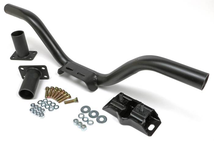 Trans-Dapt Performance  - TD6526 - C4 & C6 Transmission Crossmember Kit, Universal Fit with 6" Drop, Rubber Pad