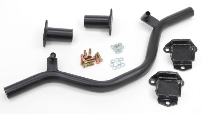 Trans-Dapt Performance  - TD4840 - Chevy Small Block Universal Crossmember Mount Kit, 24" to 37" Frame Rail Width, 16-1/8" Between Perches