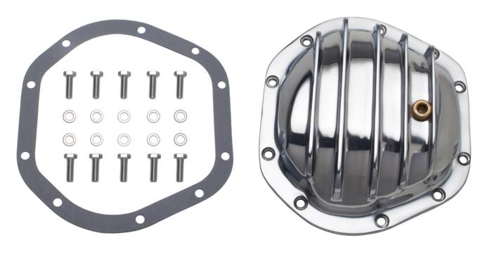 Trans-Dapt Performance  - Trans-Dapt Performance Products Polished Aluminum Differential Cover Kit 4822