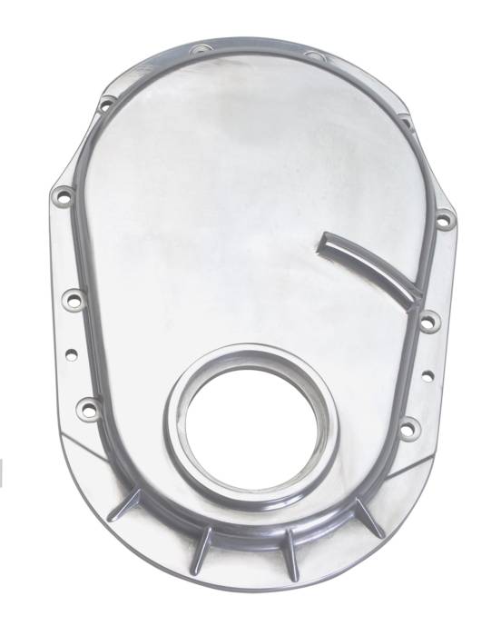 Trans-Dapt Performance  - TD6042 - Aluminum Timing Chain Cover (only)- BB Chevy V8 (GEN5)