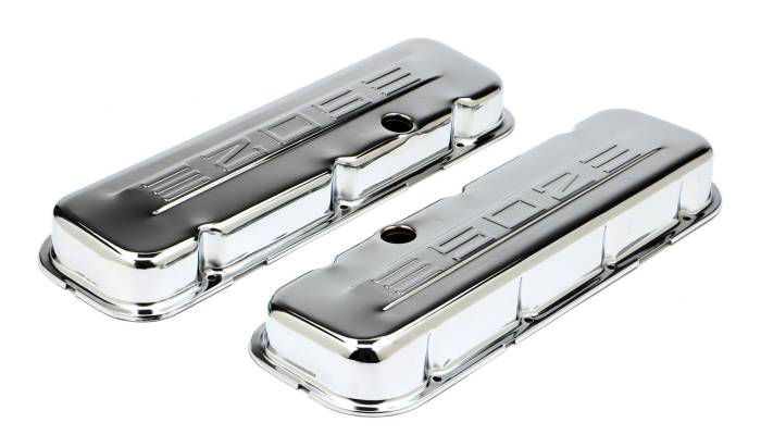 Trans-Dapt Performance  - Trans-Dapt Performance Products Chrome Plated Steel Valve Cover 9848