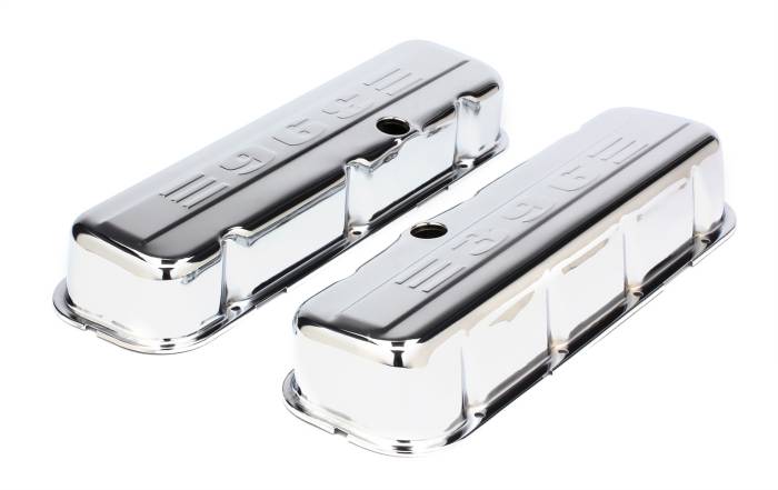 Trans-Dapt Performance  - Trans-Dapt Performance Products Chrome Plated Steel Valve Cover 9855