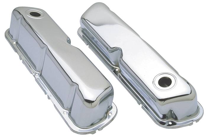 Trans-Dapt Performance  - Trans-Dapt Performance Products Chrome Plated Steel Valve Cover 9237