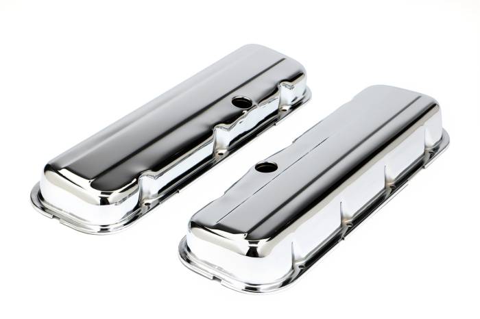 Trans-Dapt Performance  - Trans-Dapt Performance Products Chrome Plated Steel Valve Cover 9236