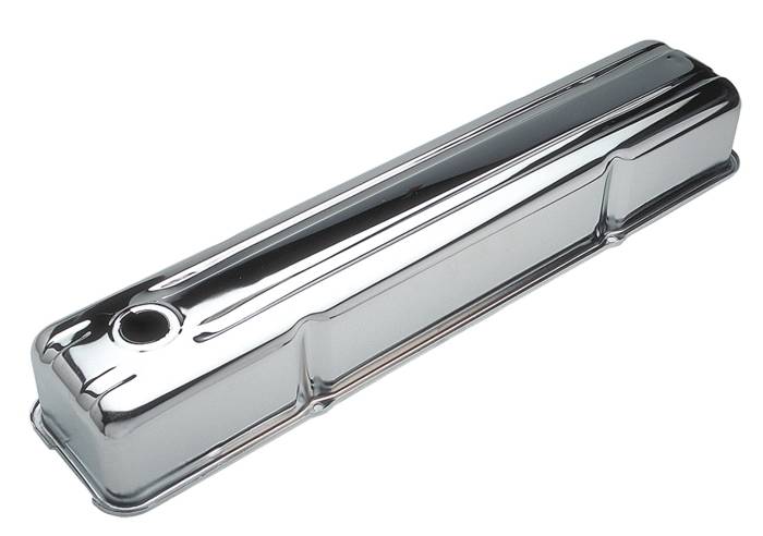 Trans-Dapt Performance  - Trans-Dapt Performance Products Individual Chrome Plated Steel Valve Cover 6892