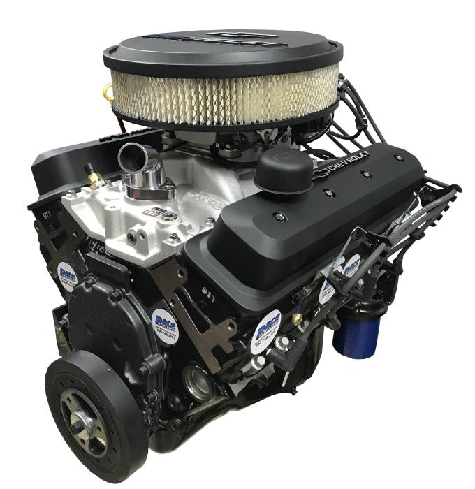 PACE Performance - Small Block Crate Engine by Pace Performance 390hp Roller Cam 4 Bolt Main GMP-19432779-BF