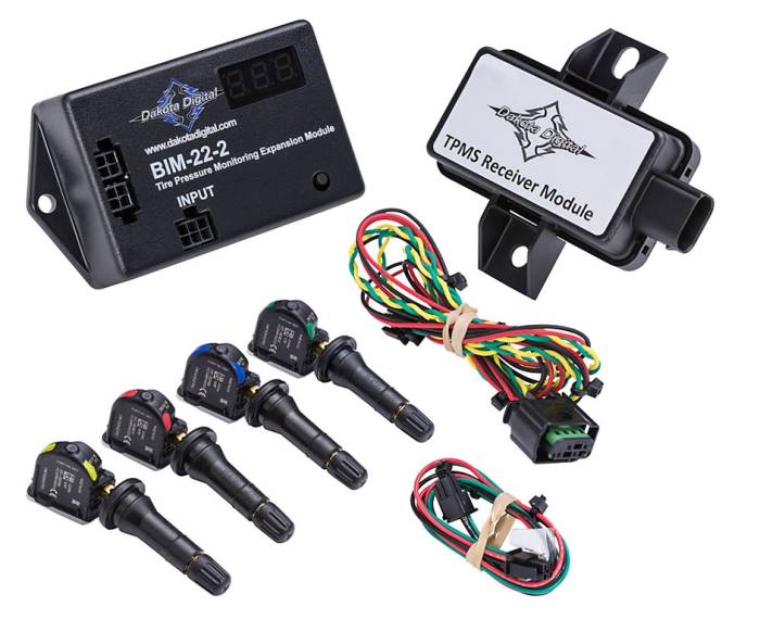 Dakota Digital - Dakota Digital BIM-22-2 - BIM Expansion TPMS, includes four sensors & receiver