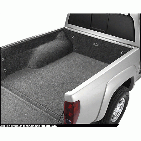GM (General Motors) - 12499446 - GM Accessories Bed Rug (With Bowtie Logo)- 2004-2006  Chevy Colorado - 6' Bed