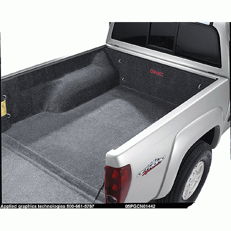 GM (General Motors) - 12499447 - GM Accessories Bed Rug (With Gmc Logo)- 2004-2006  Gmc Canyon - 6' Bed