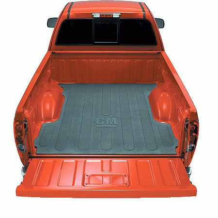 GM (General Motors) - 12498416 - GM Accessories Bed Mat (With GM Logo)- 2004-2009 Chevy Colorado & Gmc Canyon - 6' Bed