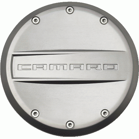 GM (General Motors) - 92212671 - 2010-14 Camaro Fuel  Door - Satin Nickel Finish