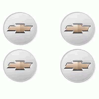 GM (General Motors) - 17800089 -Polished Chevy Center Cap With Bowtie Logo