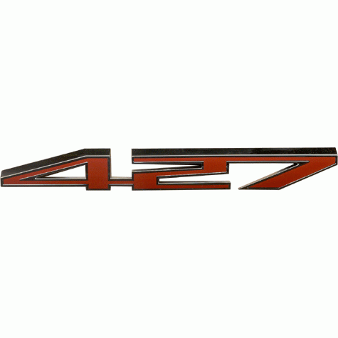 GM (General Motors) - 17803320 - GM Accessory 427 Corvette Hood Emblem Package (Includes 2 Emblems)