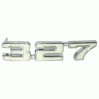 GM (General Motors) - 3953625 - GM Fender Emblem- 1969 Camaro "327" Emblem