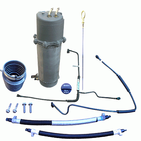 PACE Performance - PAC-3281 - Pace Performance LS7 Engine Dry Sump Oil Tank Installation Kit - Includes OEM 2006-2008 Corvette Tank, Hoses, Breather System