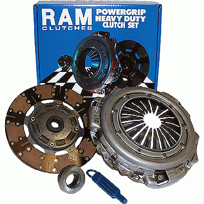 RAM - RAM98486 - Ram Powergrip Heavy Duty Replacement Clutch Kit - Includes: Disc, Pressure Plate, T/O Bearing, Alignment Tool