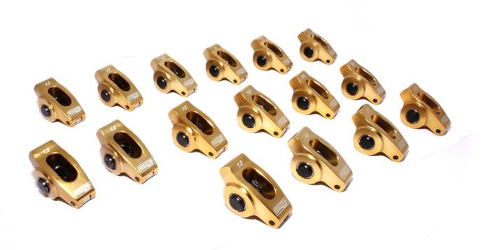 COMP Cams - Competition Cams Ultra-Gold Break-In Aluminum Rocker Arm Set 19012-16