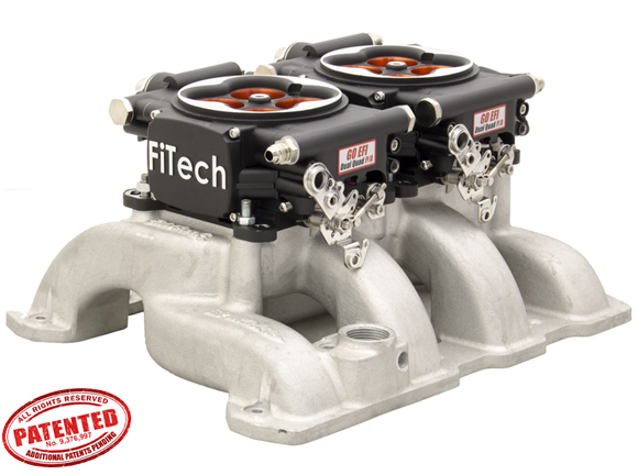 Fth 30064 Fitech Fuel Injection Go Efi 2x4 1200hppower Adder Matte Black Finish Fitech Fuel 8867