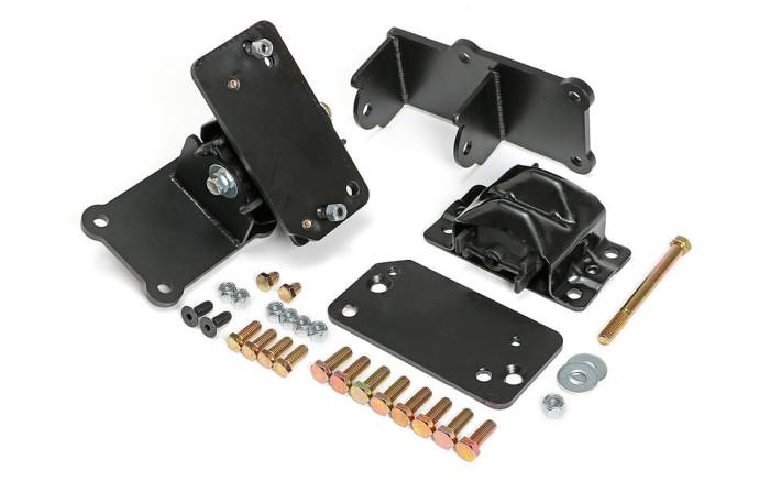 Trans-Dapt Performance  - TD4201 - Trans Dapt Engine Swap Motor Mount Kit for Installing an LS engine into 1967-69 Chevy Camaros and 68-74 Chevy Novas, Rubber Pad