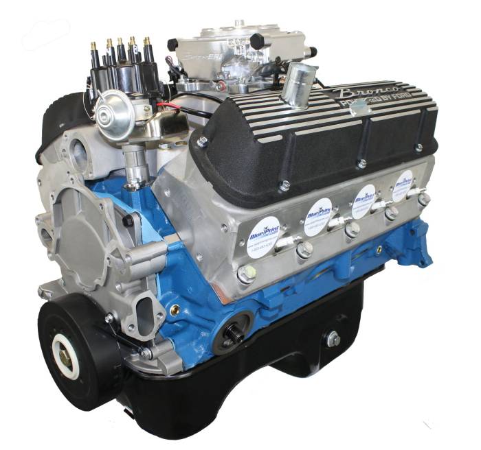 Blue Print Engines - BP306MAXCTF Blueprint Engines 306CI 365HP Bronco Edition Crate Engine, Small Block Ford Style, Dressed Longblock with Fuel Injection, Aluminum Heads, Roller Cam