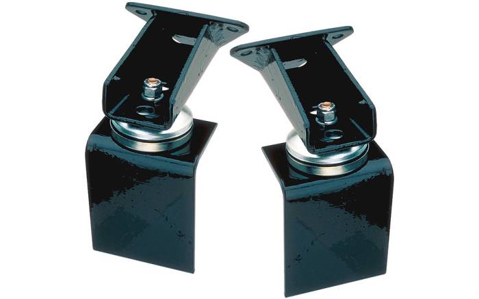 Trans-Dapt Performance  - TD4505 - Weld-In, Biscuit Style Motor Mounts. For 396-454 BB Chevy with 24"-30" Framerails