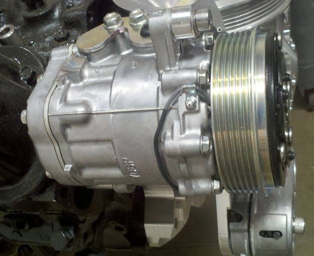 Eddie Motorsports - EMSMS100-61M - AC Compressor-Sanden