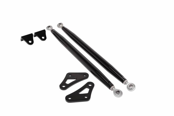 Eddie Motorsports - EMSMS275-22BA - Fender Braces Adjust 67-69 Camaro Blkano