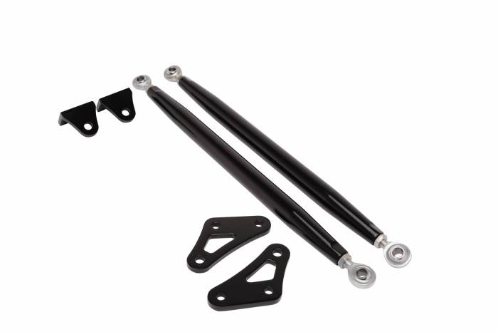 Eddie Motorsports - EMSMS275-22BK - Fender Braces Adjust 67-69 Camaro Black